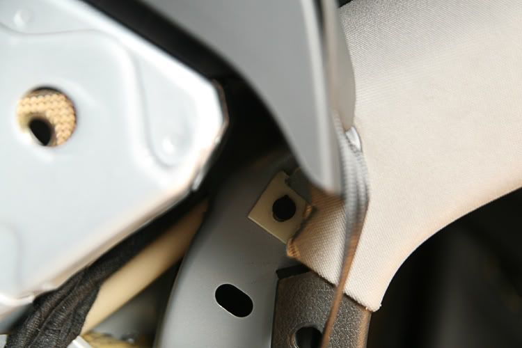 DIY removing C pillar and seat belt